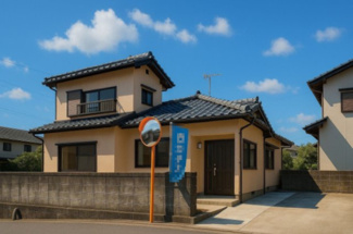 【外観】 | 外壁・屋根塗装も済んでいます。徒歩圏内に買い物施設が充実しており、暮らしやすいエリアです