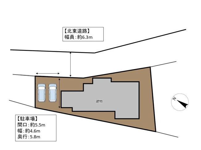 【区画図】 | 太宰府市長浦台３丁目　戸建て