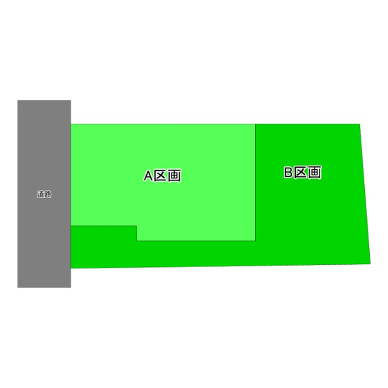 【土地図】 | ◆鶴見区梶山一丁目土地Ｂ区画◆