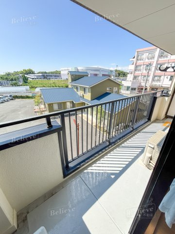 グランドール広見のバルコニー|陽当たり良好なバルコニーです♪