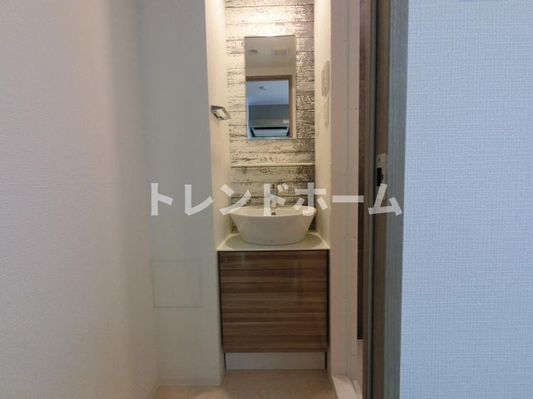 エスリード九条シタシオンの独立洗面台|選べる家電プランあり！！