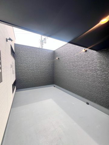 富田東展示場　5階層住宅ネクスト　戸建てのバルコニー