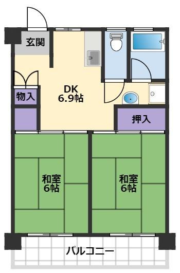 堀の内ビルの間取り