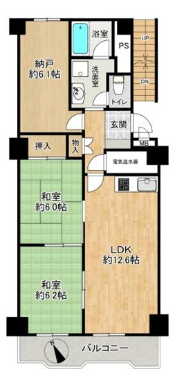 【間取り】 | ハイラーク明石