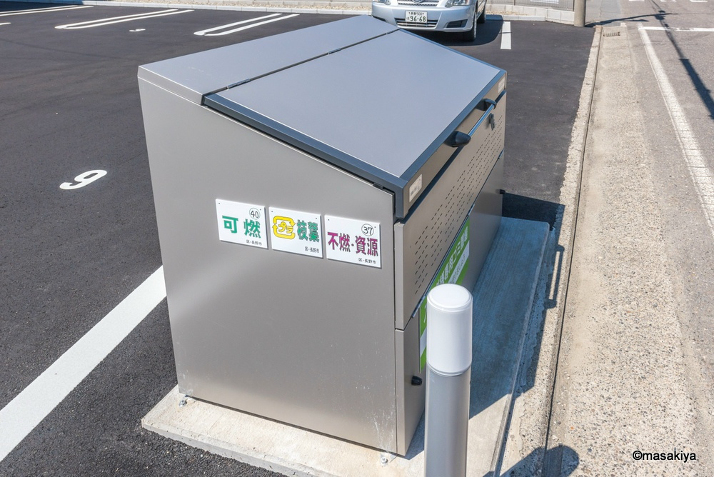 アニマート高田のその他共用部分|敷地内ゴミステーション