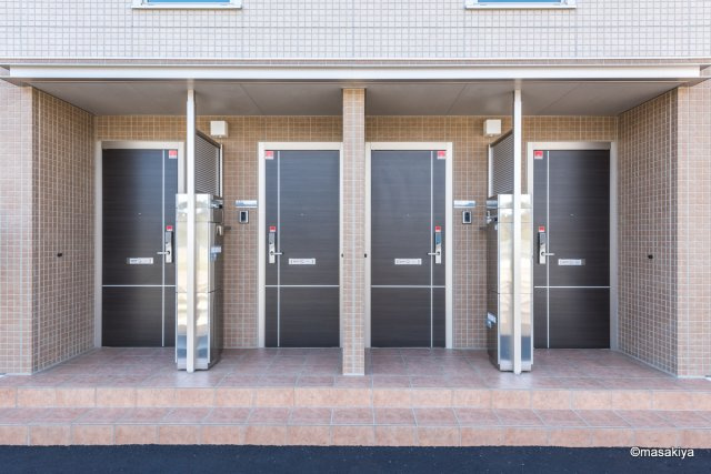 アニマート高田のエントランス