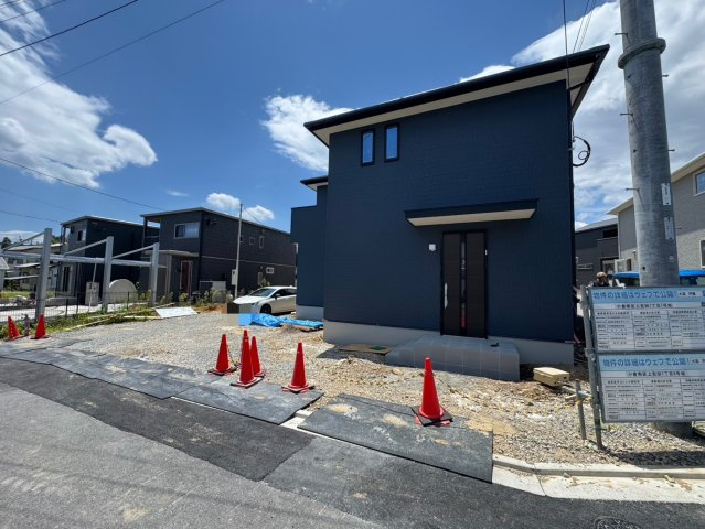 SUN COURTーサンコート－小倉南区上吉田1丁目【小倉南区　新築戸建て】の外観|現地撮影　2025,7,15　SUN COURTーサンコート－小倉南区上吉田1丁目【小倉南区　新築戸建て】