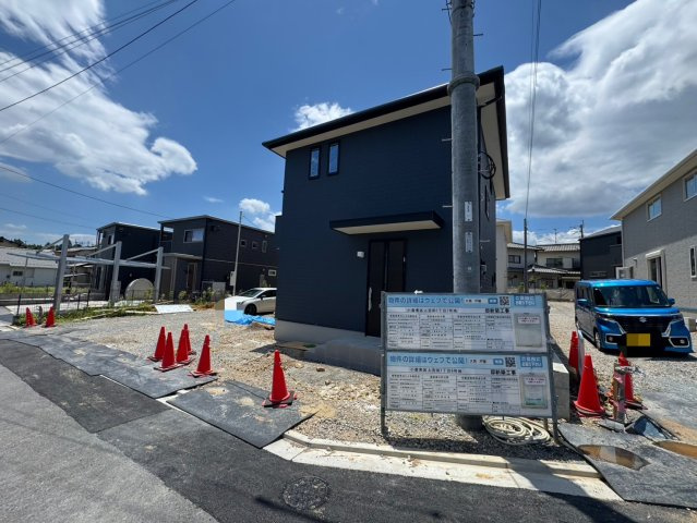 SUN COURTーサンコート－小倉南区上吉田1丁目【小倉南区　新築戸建て】の前面道路含む現地写真|現地撮影　2025,7,15　SUN COURTーサンコート－小倉南区上吉田1丁目【小倉南区　新築戸建て】