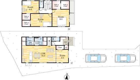 【間取り】の画像