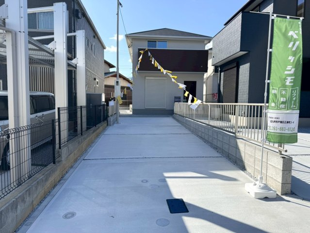 SUN COURTーサンコート－小倉南区上吉田1丁目【小倉南区　新築戸建て】の駐車場|駐車スペース２台可能♪【小倉南区　新築戸建て】