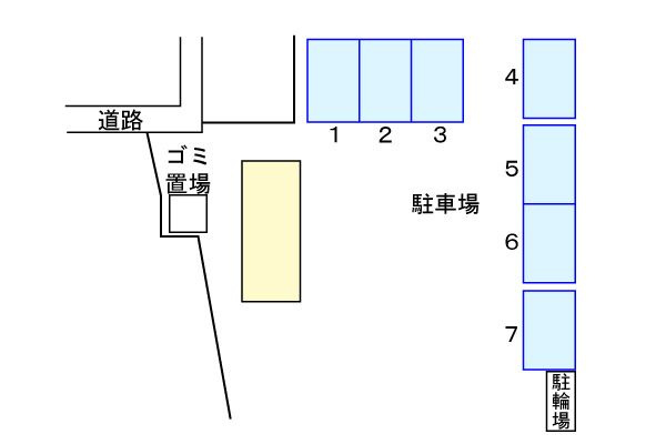 ラークハーモニーの駐車場