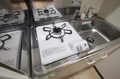 【設備】 | ハイツサンマルク | 一口ガスコンロ