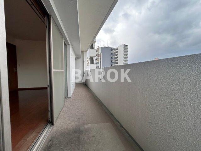 アンピール天神東のバルコニー