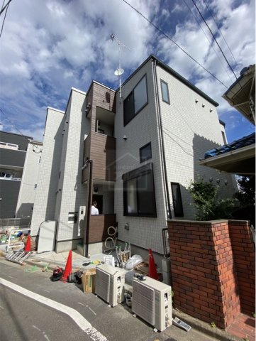 練馬区中村３丁目のアパートの外観