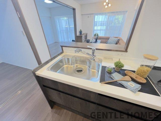 朝日プラザ大橋南のキッチン