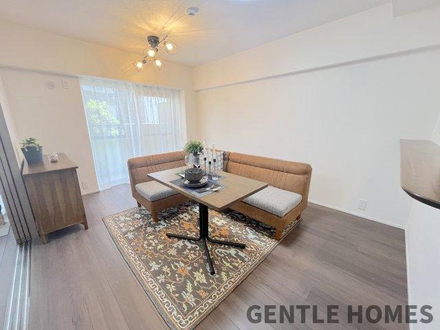 朝日プラザ大橋南の居間・リビング