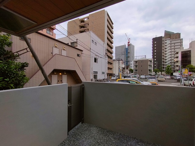 神戸市兵庫区塚本通７丁目のアパートの展望