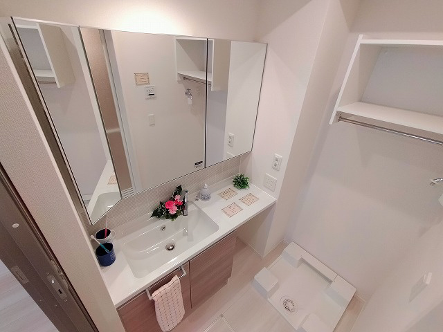 神戸市兵庫区塚本通７丁目のアパートの洗面所|シャンプードレッサー