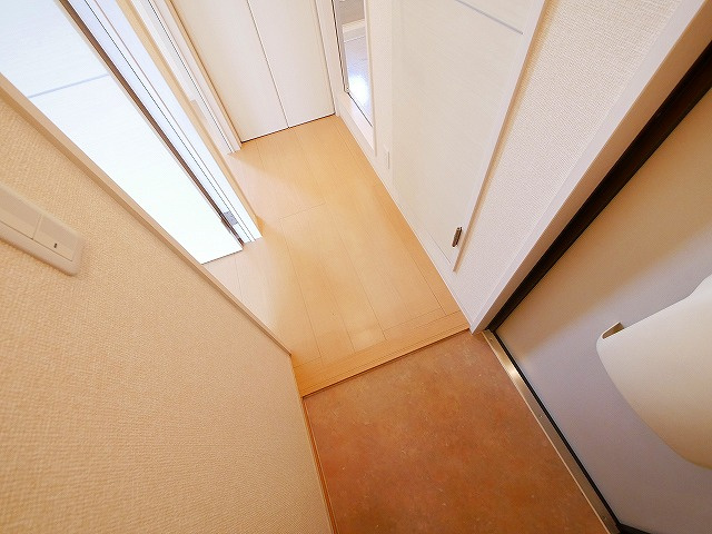 エスペランサ木津の玄関