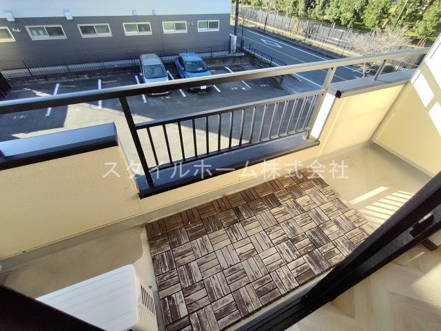 サントラスト　Aのバルコニー