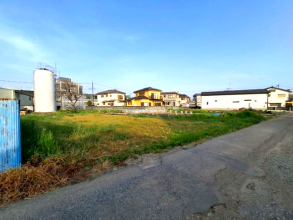 狭山市大字上奥富の売地の外観|公共下水接続可能