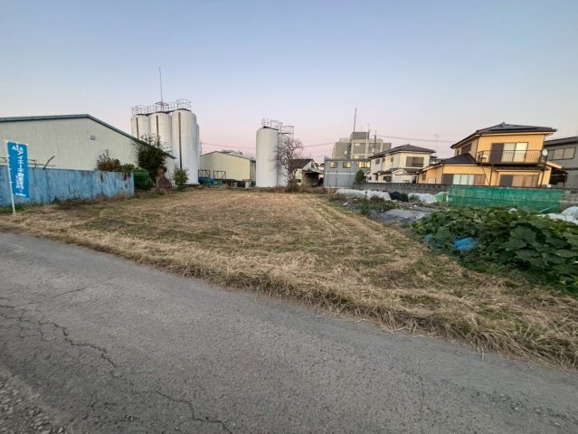 狭山市大字上奥富の売地の外観|広々とした敷地