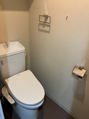 【トイレ】 | グランスイートブルー　ベイフロントタワー | トイレもきれいです