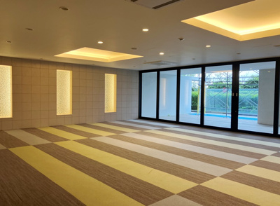 【ロビー】 | グランスイートブルー　ベイフロントタワー | ロビーです