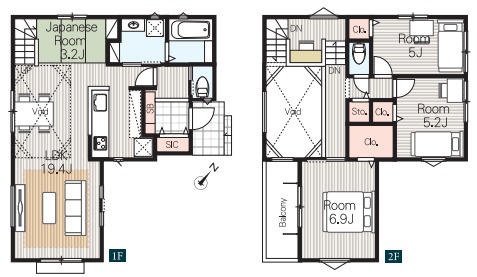 藤沢市辻堂東海岸1丁目　新築戸建　2号棟