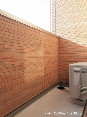 リジエールⅠのバルコニー