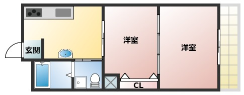 【間取り】 | 三和第5マンション