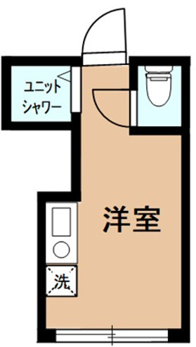 アーバンプレイス新井薬師前の間取り|寝室としても利用可能