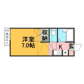 レオパレス福塚の間取り