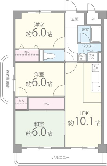【間取り】 | オーガストプラザ