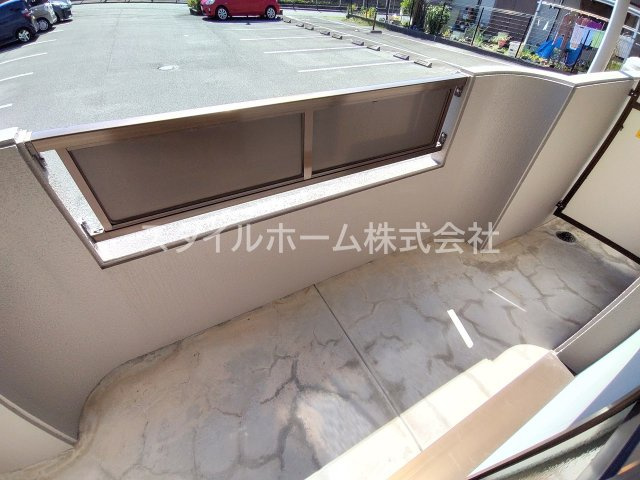 メゾン・サンパティークのバルコニー