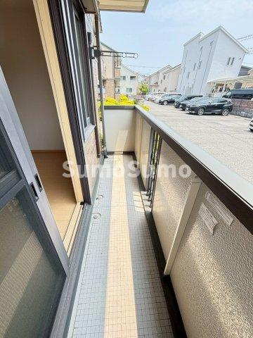 シロス船上　Ｂ棟のバルコニー|開放的で明るい空間を演出してくれるバルコニーです