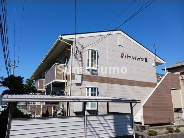 パールハイツ西の外観|外観もきれいです