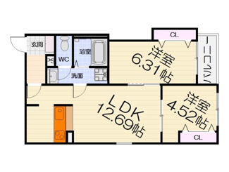 【間取り】 | F+style東港町
