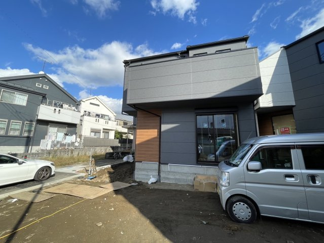 【前面道路含む現地写真】 | ◇◆茅ヶ崎市松が丘 新築戸建 全3棟【NO,B】◆◇ | 平坦地の為、自転車でのご移動もラクラクです！