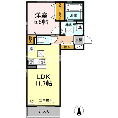 【間取り】 | サザンシャトー古城