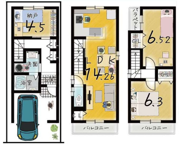 【参考プラン】 | S11903-2号地養徳