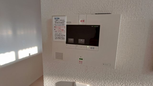 サニーコートティアラのセキュリティ