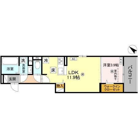 LaMaison大池町の間取り