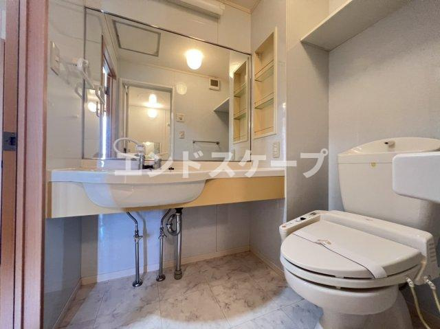 ナカイパレスBの洗面所|高崎、前橋、伊勢崎エリアのお部屋探しはエンドスケープまで！お客様の理想お聞かせ下さい♪