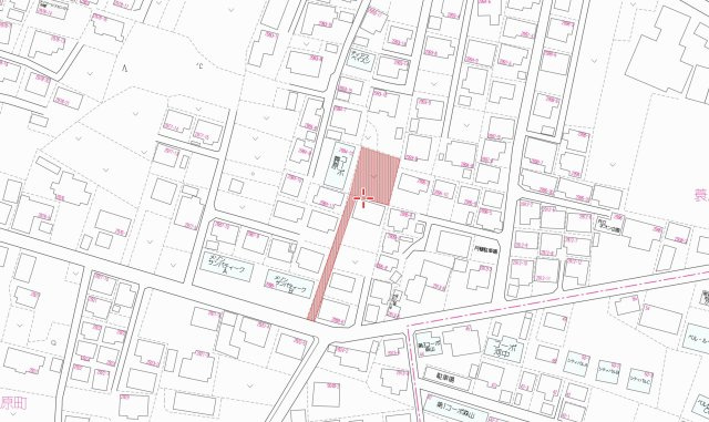 【土地図】 | 都城市蓑原町　500万円