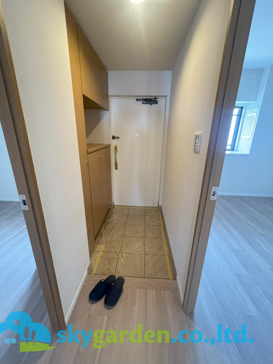 グレイス茅ヶ崎ソレアードの玄関