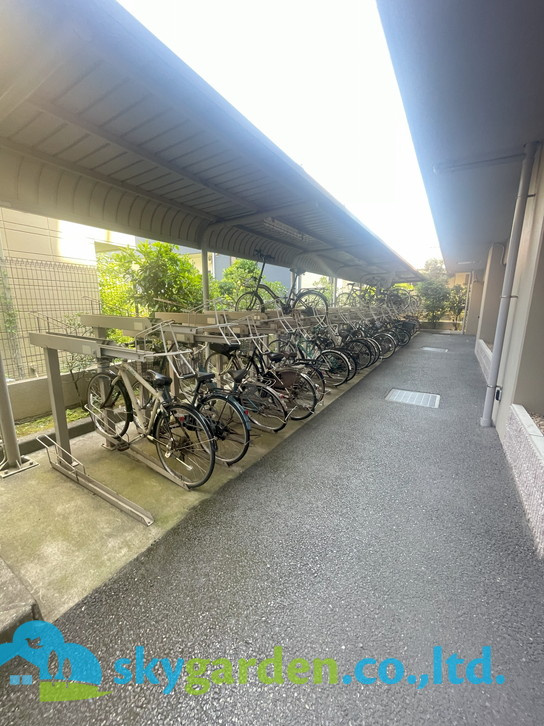 グレイス茅ヶ崎ソレアードの駐輪場|駐輪場
