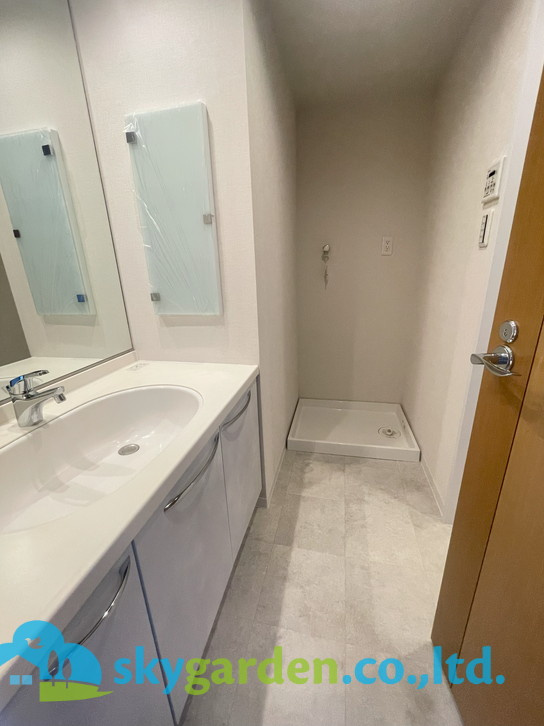 グレイス茅ヶ崎ソレアードの脱衣所