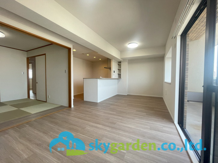 グレイス茅ヶ崎ソレアードの居間・リビング