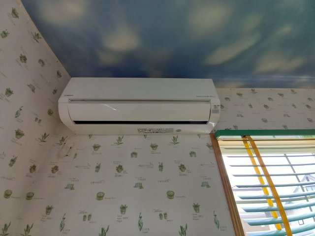 昭和南6丁目　中古住宅の冷暖房・空調設備|8帖洋室にエアコン付き！
